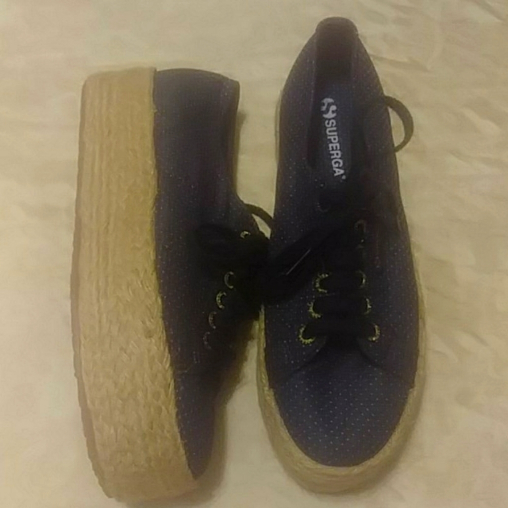 Superga Canvas Platform Espadrille - Picture 2 of 6